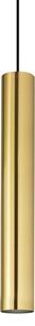 IDEAL LUX Ideal Lux висяща лампа Look, месингов цвят, Ø 6 cm, метал, Злато / месинг, Дневна/трапезария, Метал, Модерен