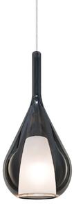 IDEAL LUX Ideal Lux висяща лампа Kalique 3, пушено сива, Ø 18 cm, Затъмняване, Сив, Дневна/трапезария, Пластмаса, Модерен