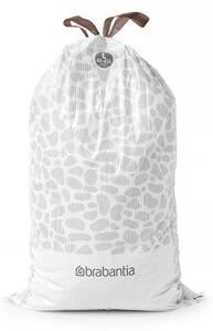 Торбички за кош Brabantia PerfectFit FlatBack+/Touch 647040, Размер L, 40-45 л, 10 броя, Бял