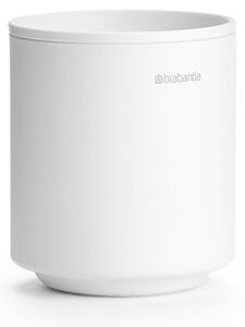 Стойка за четки за зъби Brabantia MindSet 1005685, Лесно почистване, Широк отвор, Минерално покритие, Бял