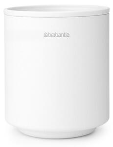 Стойка за четки за зъби Brabantia MindSet 1005685, Лесно почистване, Широк отвор, Минерално покритие, Бял