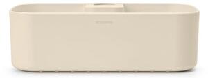 Органайзер за душ Brabantia ReNew 1006272, 7.5х13.3х24.4 см, Дъно с отвори за вода, Устойчивост на корозия, Бежов
