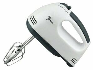 Миксер Ayco AMH-1560N, 150W, 7 степени на работа, хромирани бъркалки, бял