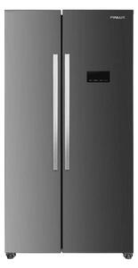 Хладилник с фризер Finlux SBS-450IX, клас E, 442 л. общ обем, свободностоящ, 287kWh/годишно, No Frost, инокс