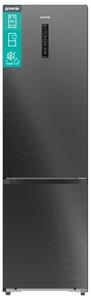 Хладилник с фризер Gorenje NRB620C61BX4WFE, клас C, 413 л. общ обем, свободностоящ, 182 kWh/годишно, CrispZone, MultiFlow 360°, ZeroZone, черен