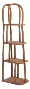 Стелаж от масивно манго в естествен цвят 53x175x40 cm Lowe – Light & Living