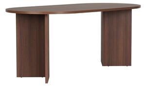 Трапезна маса с орехов декор 89,5x180 cm Sablin – Kalune Design