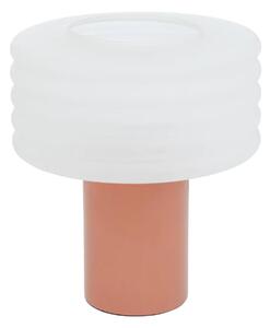 Настолна лампа atmosphera Asti, Стъкло, 36 cm - Розов