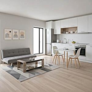 Комплект мебели за спалня от 5 части Smoothness Сив 175x83x74 см