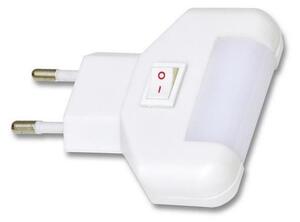 LED ориентационна Лампа за контакт LED/0,4W/230V