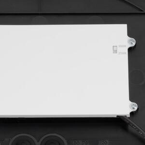 SLV LED таванна лампа Decona, Ø 42 cm, черна, метал, CCT, Затъмняване, Черен, Баня, Алуминий, Модерен