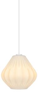 Nordlux - Висяща лампа с кабел MALUCA 1xE27/15W/230V Ø 29 см, бяла