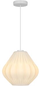 Nordlux - Висяща лампа с кабел MALUCA 1xE27/15W/230V Ø 29 см, бяла