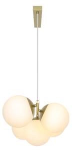 Nordlux - Полилей на кабел LILLY 5xE14/10W/230V месинг