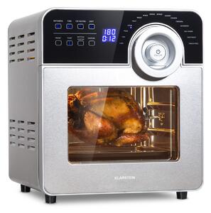 Klarstein AeroVital Cube Chef Фритюрник с горещ въздух 1700 W 14 литра 16 програми горно и долно нагряване