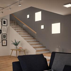 Paulmann Панел Velora LED с 3-степенно затъмняване, 59,5x59,5 cm, Затъмняване, Бял, Дневна/трапезария, Метал, Модерен
