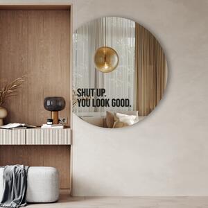 Стикер за огледало S15 – Shut up. You look good
