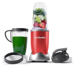 Блендер Nutribullet NB907R, 900W, 0.9 л. вместимост, острие от неръждаема стомана, червен