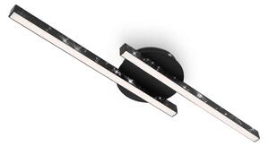 Briloner 3517-025 - LED Полилей за повърхностен монтаж REY 2xLED/6W/230V черен