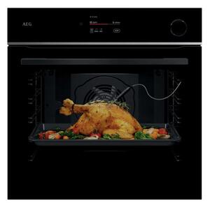 Фурна за вграждане AEG TR7PB731SB, клас A++, 72 л. обем, пиролитично почистване, SteamCrisp, AI TasteAssist, черна