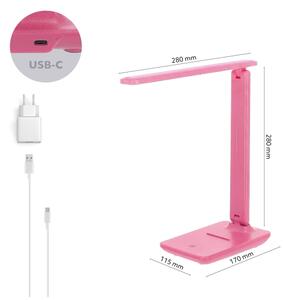 Brilagi - димируема LED настолна лампа MODO LED/7W/230V 3000/4000/6500K розова