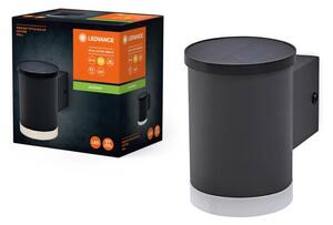 LED лампа Ledvance Endura Style Solar Wall Oxford Dark Gray, 0.5W, 50lm, 3000K, IP44, за стена