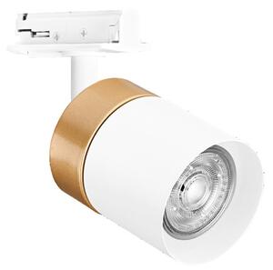 LED лампа Ledvance Tracklight Spot Cylinder Gold GU10, за релса, 240V, IP20, бяла