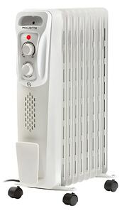 Mаслен радиатор Rowenta BU2620F0, 2000W, 3 степени на мощност, двойна защита, сив
