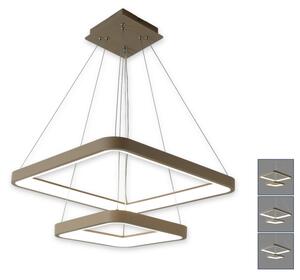 Brilagi - LED димируем полилей на кабел FALCON SLIM LED/78W/230V бежов + дистанционно