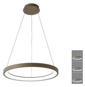 Brilagi - LED димируем полилей на кабел FALCON SLIM LED/42W/230V Ø 50 см бежов + дистанционно управление