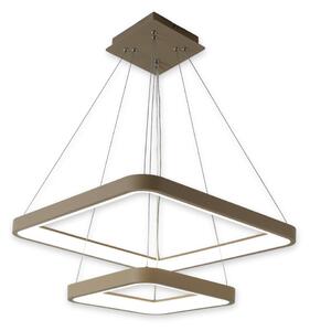 Brilagi - LED димируем полилей на кабел FALCON SLIM LED/78W/230V бежов + дистанционно