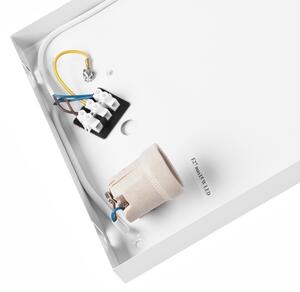 Плафон NATURAL SQUARE 2xE27/15W/230V 35x35 см бор