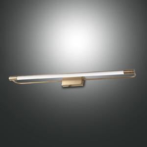 Стенен LED осветител Rapallo, месинг, IP44, 60 cm