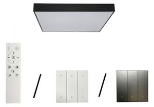 LED таванно осветително тяло LED/215W/230V 3000/4000/6500K 80x80 cm черно