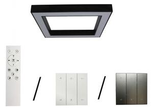 LED таванно осветително тяло LED/100W/230V 3000/4000/6500K 80x80 cm черно