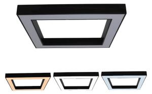 LED таванно осветително тяло LED/100W/230V 3000/4000/6500K 80x80 cm черно