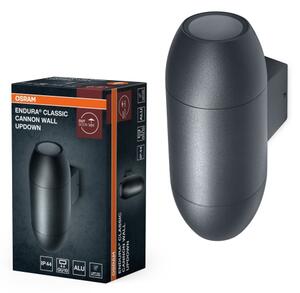Osram - Външно стенно осветително тяло CANNON 2xGU10/35W/230V IP44