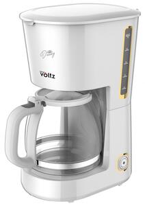 Кафемашина Oliver Voltz Daisy OV51170W, 700W, 1.25 л, Светлинен индикатор, Противокапкова система, Бял