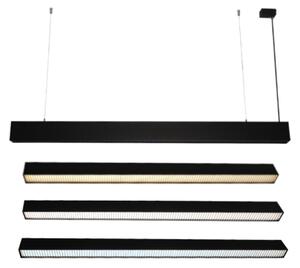 LED полилей на трос LED/55W/230V 3000/4000/6500K 120 см черен