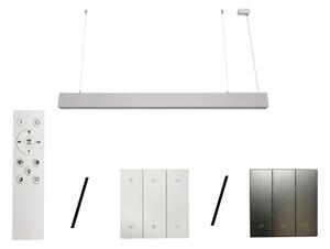 LED полилей на кабел LED/55W/230V 3000/4000/6500K 120 см бял