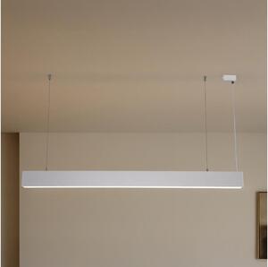 LED полилей на кабел LED/55W/230V 3000/4000/6500K 120 см бял