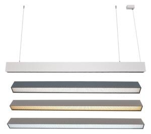 LED полилей с кабелно окачване, 55 W, 230 V, 3000/4000/6500 K, 120 cm, бял