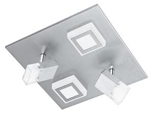 Eglo 54985 - LED точково осветително тяло LED/19,6W/230V 27x27 cm матов хром