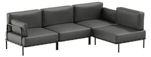 Тъмносив градински модулен диван 234 cm Salve - Sit Sit