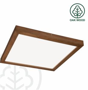 Brilagi-LED Димируема лампа WOODY FRAME LED/50W/230V дъб 60x60 см IP44 + д.у