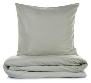 Светлозелено единично спално бельо 200x140 cm Plain – Mijolnir