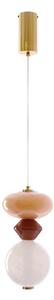 LED полилей на кабел FLORES LED/10W/230V златист/оранжев/кафяв