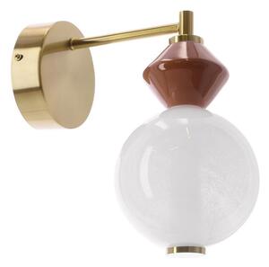 LED стенна лампа FLORES LED/7W/230V златна/кафява