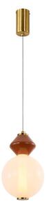LED полилей на кабел FLORES LED/7W/230V златен/кафяв