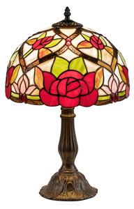 Brilagi - Tiffany витражна настолна лампа GARLAN 1xE27/40W/230V